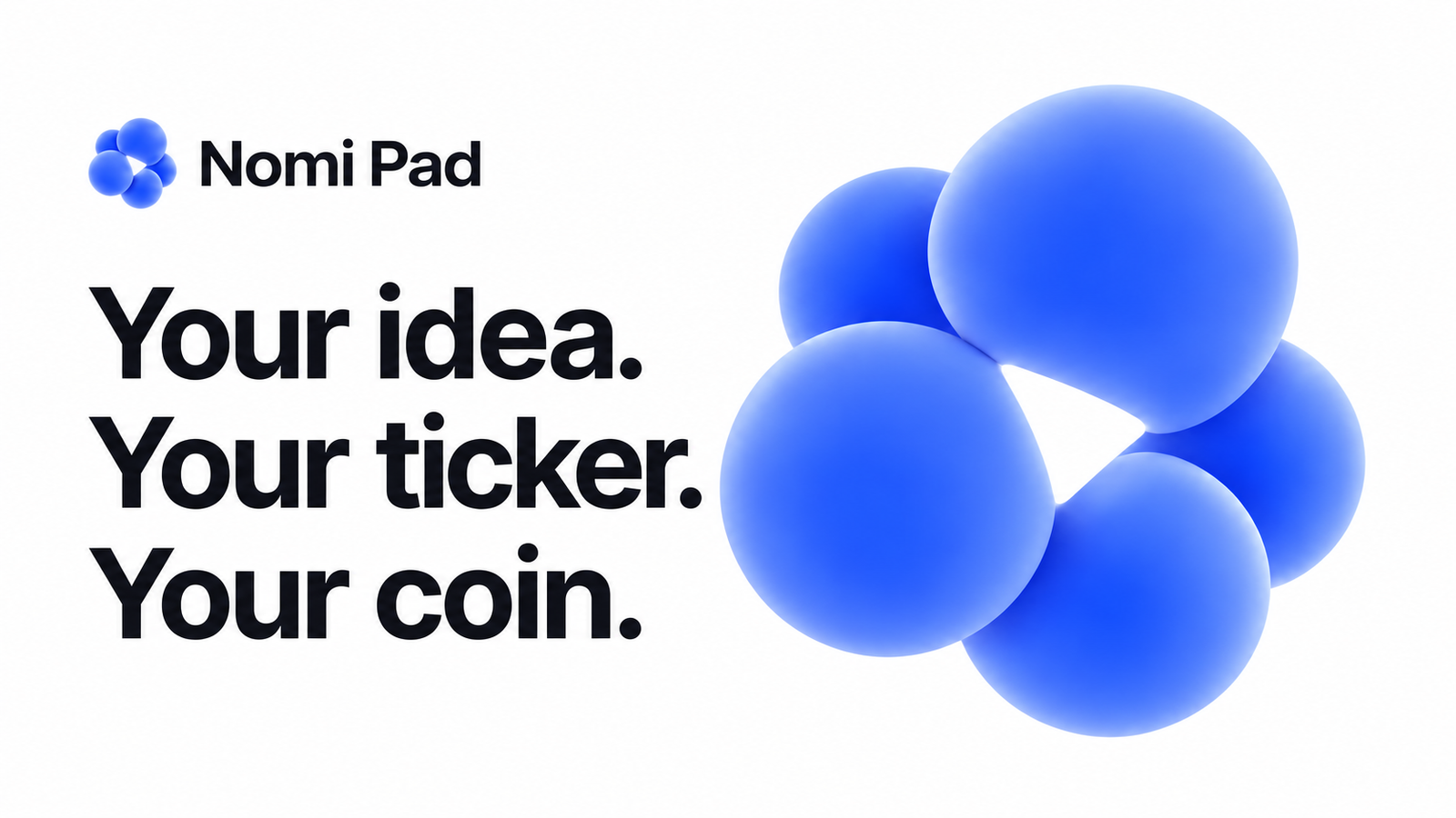 Your idea. Your ticker. Your coin. Article cover.