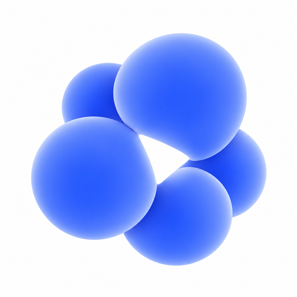 The approved five blue orb Nomi Pad logo